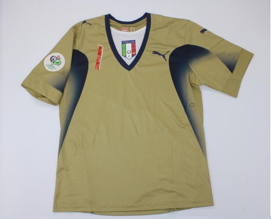 2006 Italy Retro Jersey (WC PATCHES) ---GK