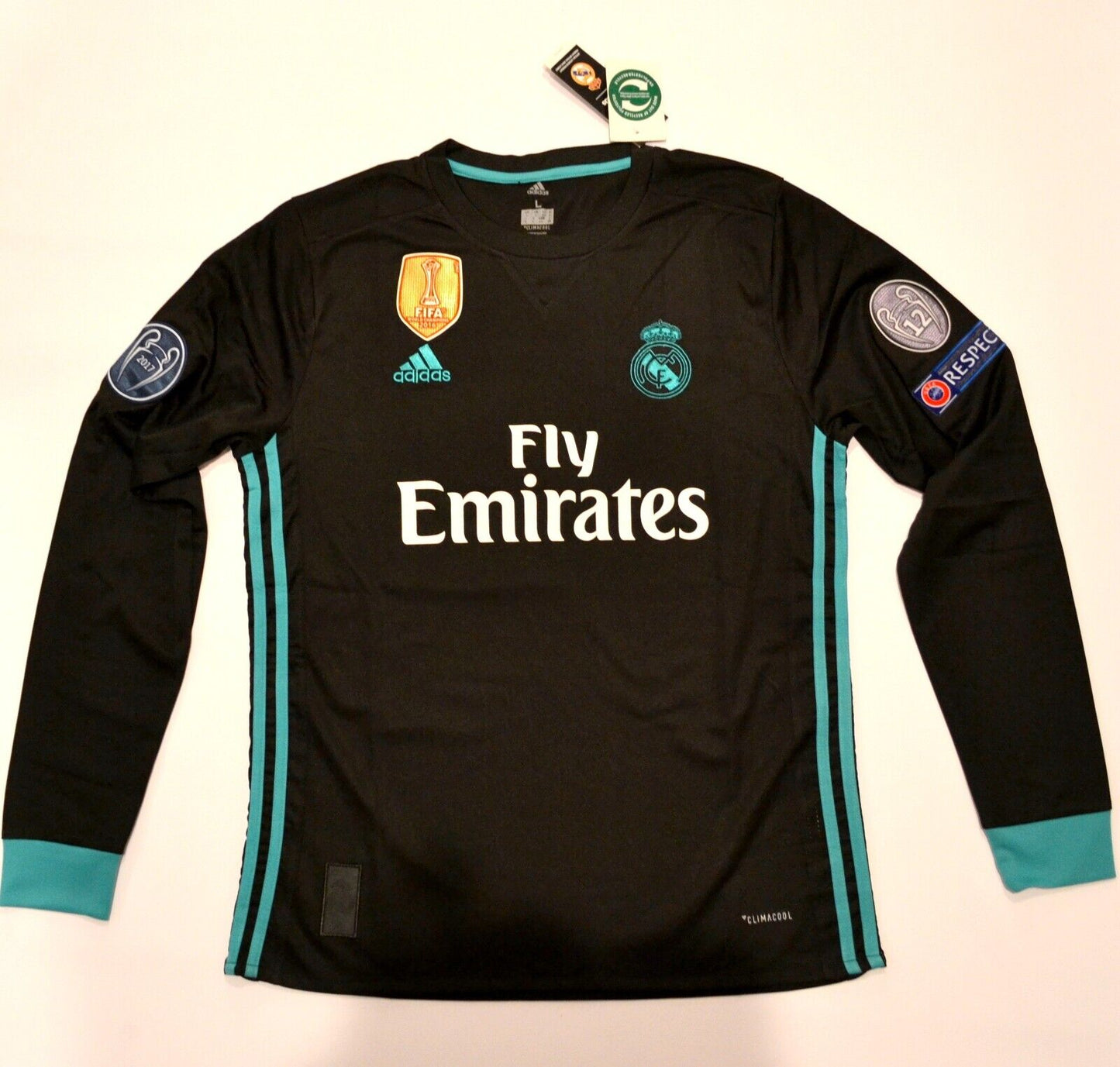 17-18 Real Madrid Jersey Retro (UCL PATCHES)
