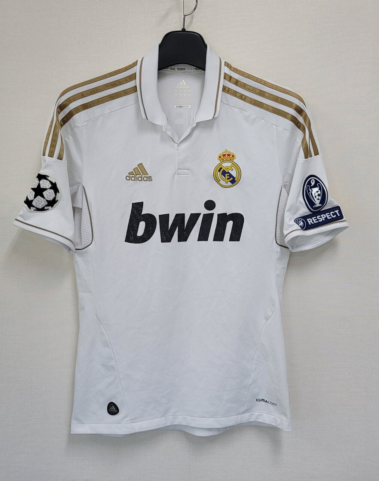 11-12 Real Madrid Jersey Retro (UCL PATCHES)