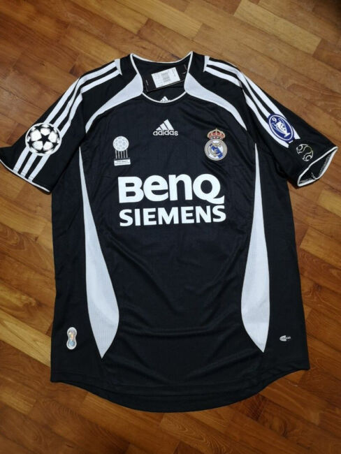 06-07 Real Madrid Jersey Retro (UCL PATCHES)