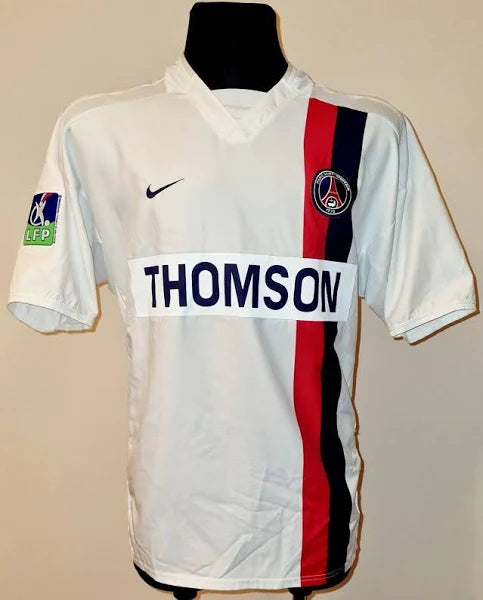 02-03 PSG Retro Jersey (Ligue 1 PATCHES)