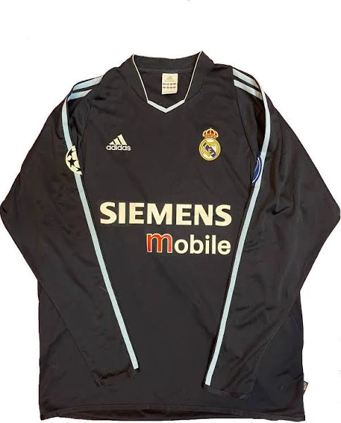 04-05 Real Madrid Jersey Retro (UCL PATCHES)
