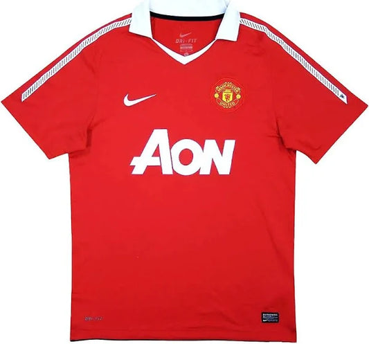 10-11 Manchester United Retro Jersey Home (EPL PATCHES)