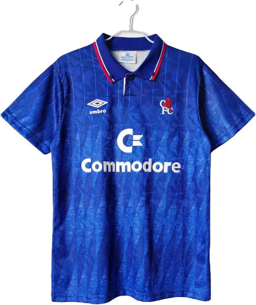 89-91 Chelsea Retro Jersey (NO PATCHES)