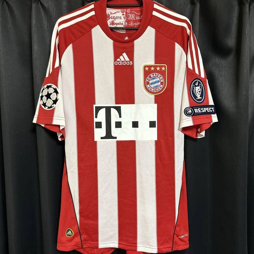 10-11 Bayern Munich Retro Jersey (UCL PATCHES)