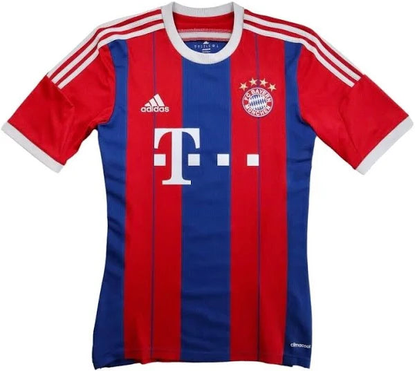 14-15 Bayern Retro Jersey (Bundesliga PATCHES)