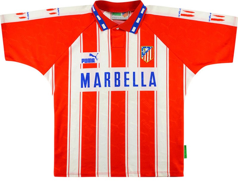 94-95 Atletico Madrid Jersey Retro (NO PATCHES)