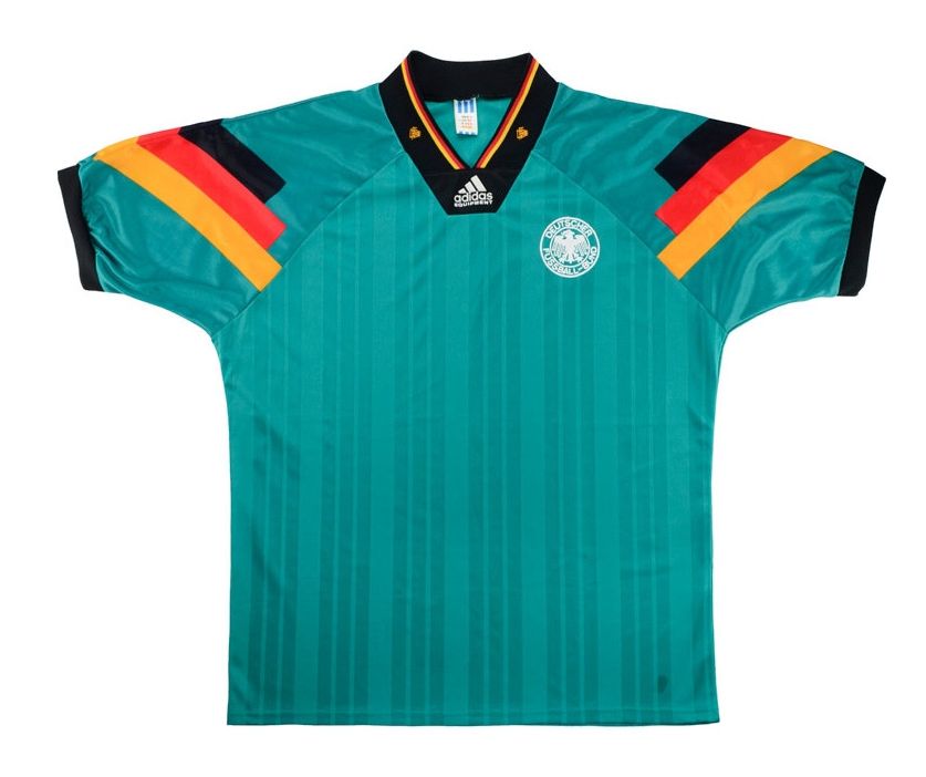 1992 Germany Retro Jersey (NO PATCHES)