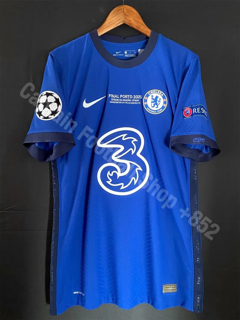 20-21 Chelsea Retro Jersey (UCL PATCHES)