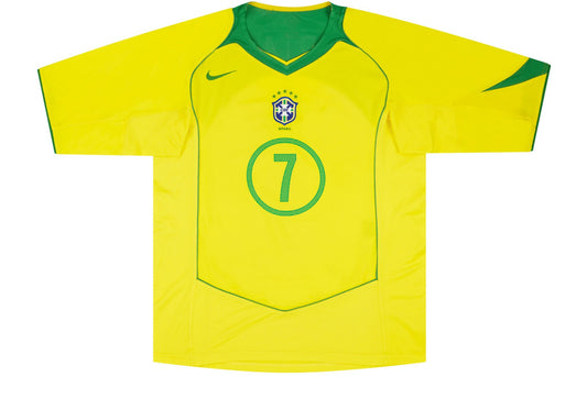 2004 Brazil Retro Jersey (NO PATCHES)