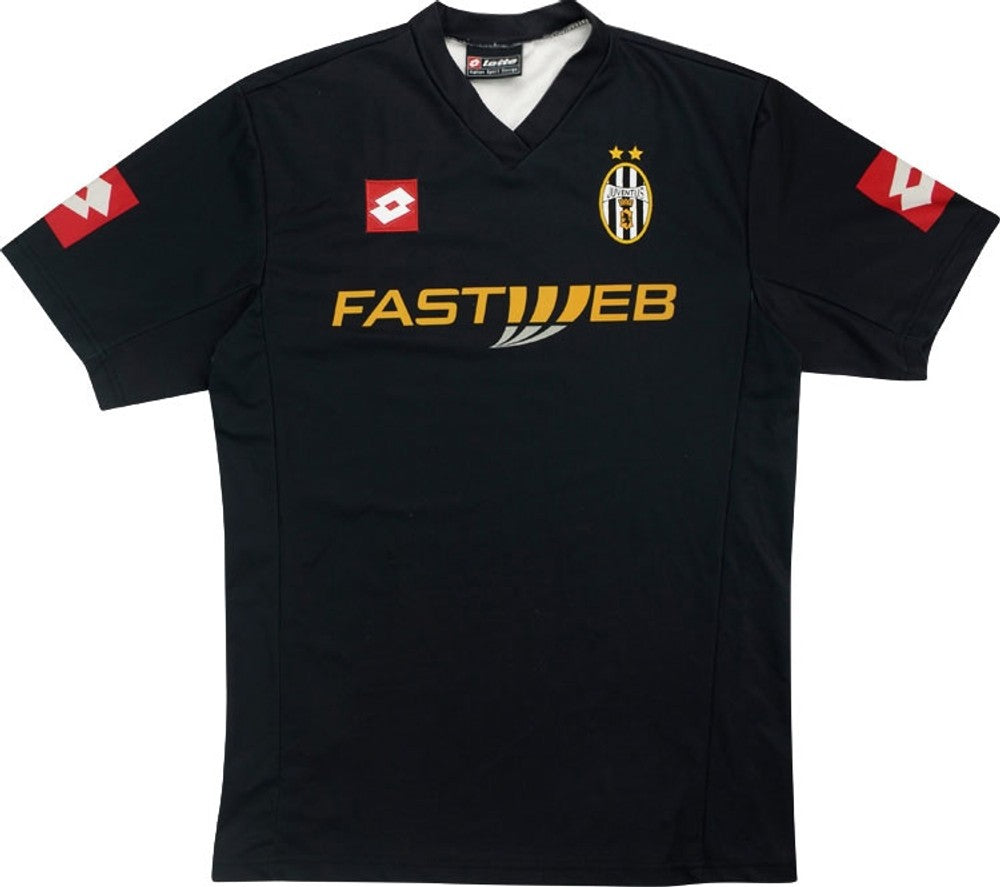 01-02 Juventus Retro Jersey Home(Serie A PATCHES)